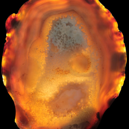 Agate geode slice 546g - Rocks and Things Store