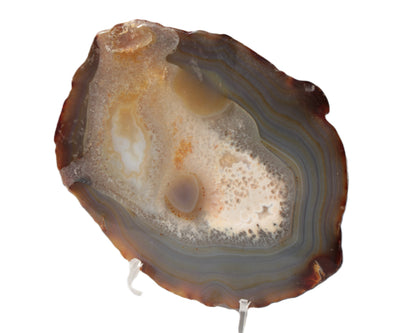 Agate geode slice 546g Rocks and Things