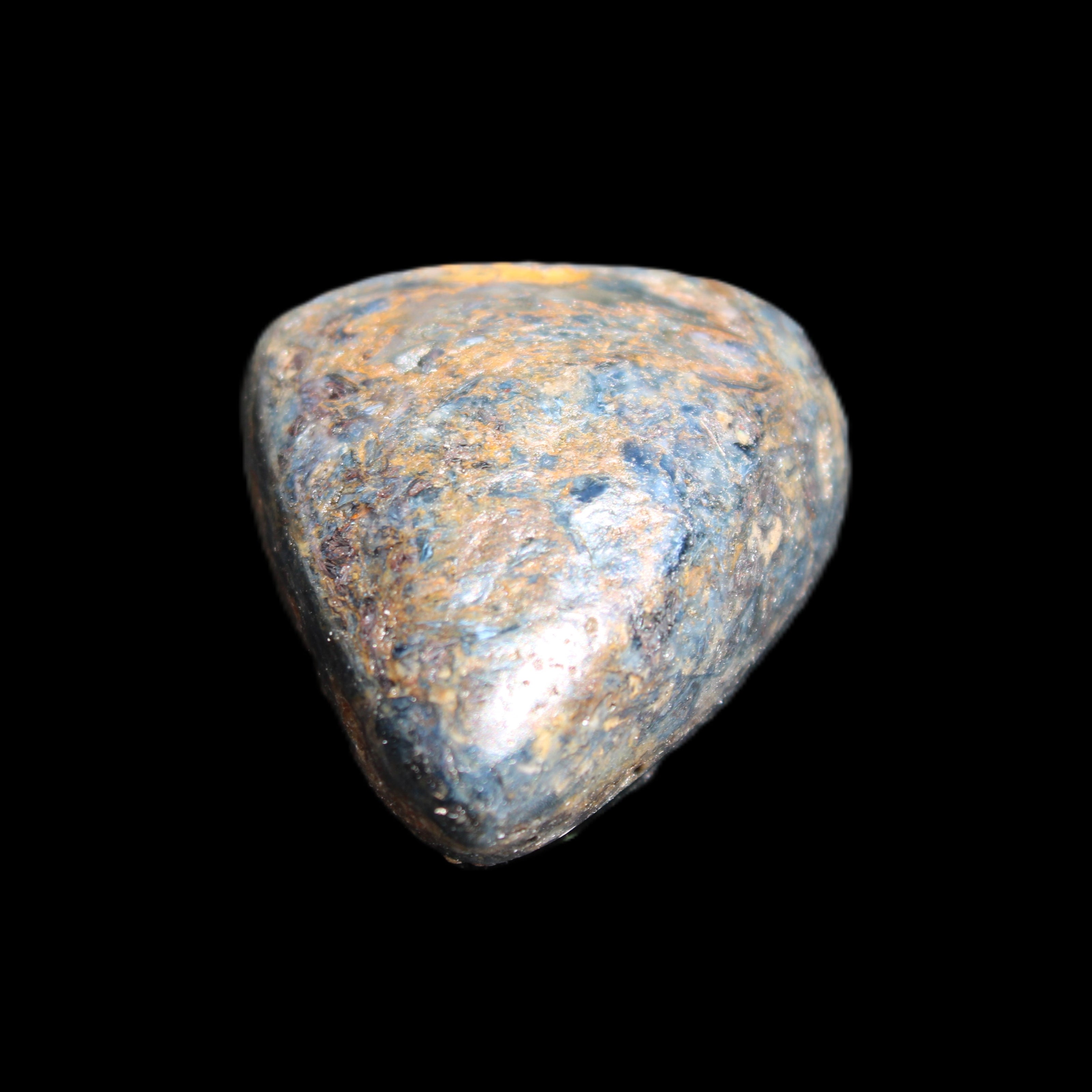 Pietersite polished stone from Namibia 26g in sunlight - Rocks and Things Store