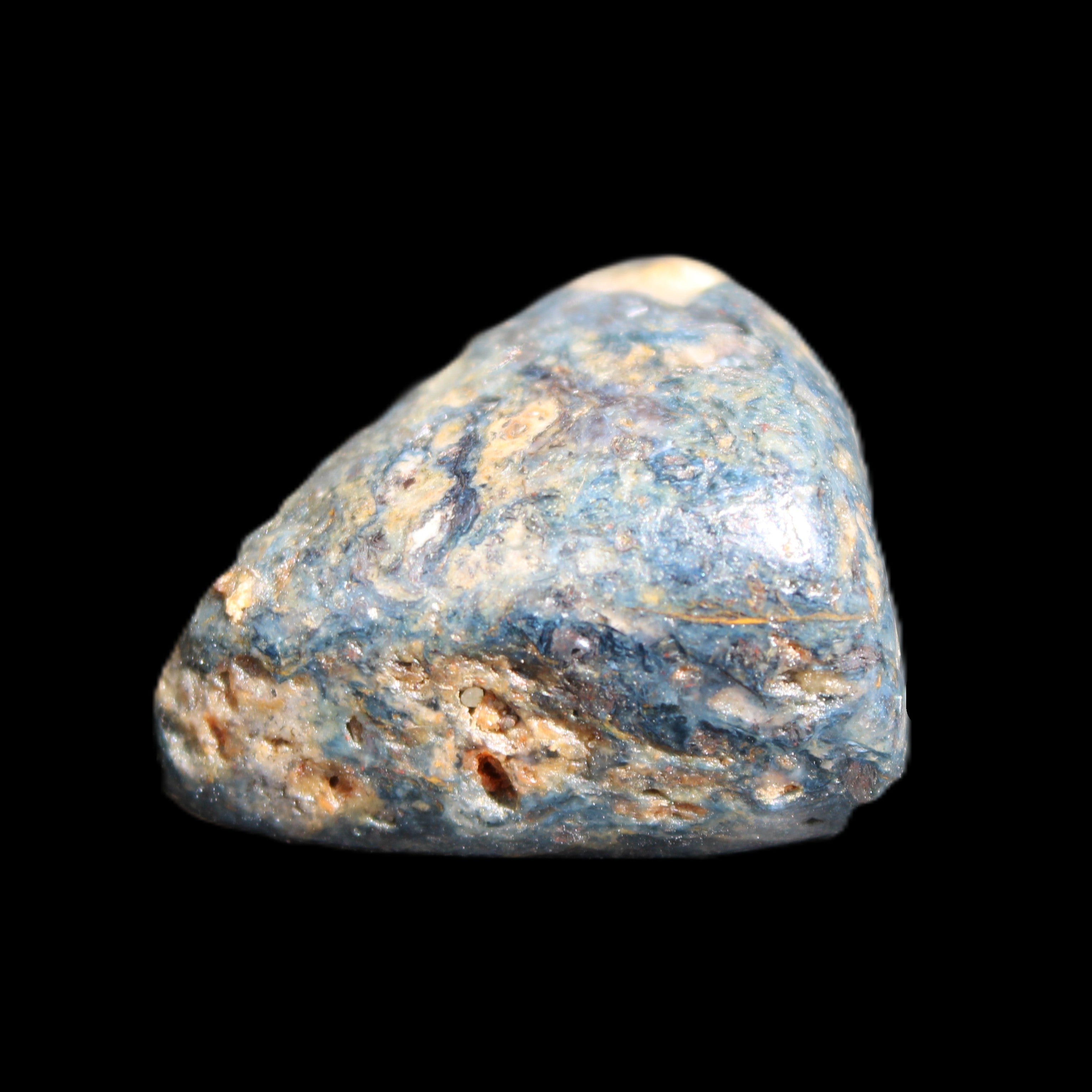 Pietersite polished stone from Namibia 26g in sunlight - Rocks and Things Store