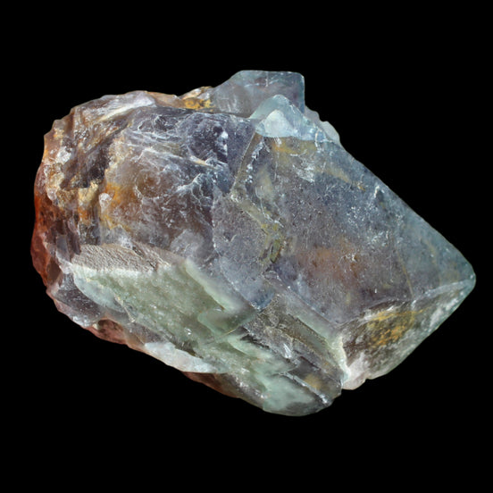 Fluorite cubic cluster UV reactive 328g in sunlight -  Rocks and Things Store