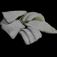 Old thick river Glass finds from Reedy Creek, Eldorado, Victoria 4/5 pieces in sunlight - Rocks and Things Store