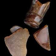 Beer bottle river glass finds from Reedy Creek, Eldorado, Victoria, 11 pieces - Rocks and Things Store