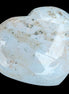 Blue Jasper heart from Madagascar 316g in sunshine - Rocks and Things Store