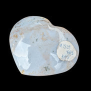 Blue Jasper heart from Madagascar 316g in sunshine - Rocks and Things Store