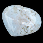 Blue Jasper heart from Madagascar 316g in sunshine - Rocks and Things Store