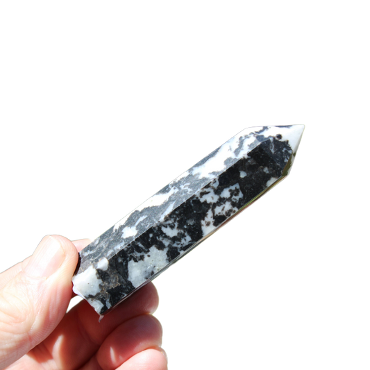 Zebra Stone wand 70g Rocks and Things