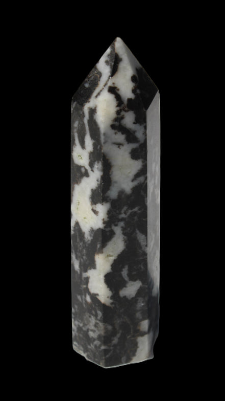 Zebra Stone wand 70g in sunlight - Rocks and Things Store