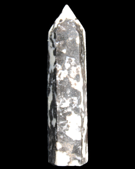 Zebra Stone wand 87mm 70g in sunlight - Rocks and Things Store