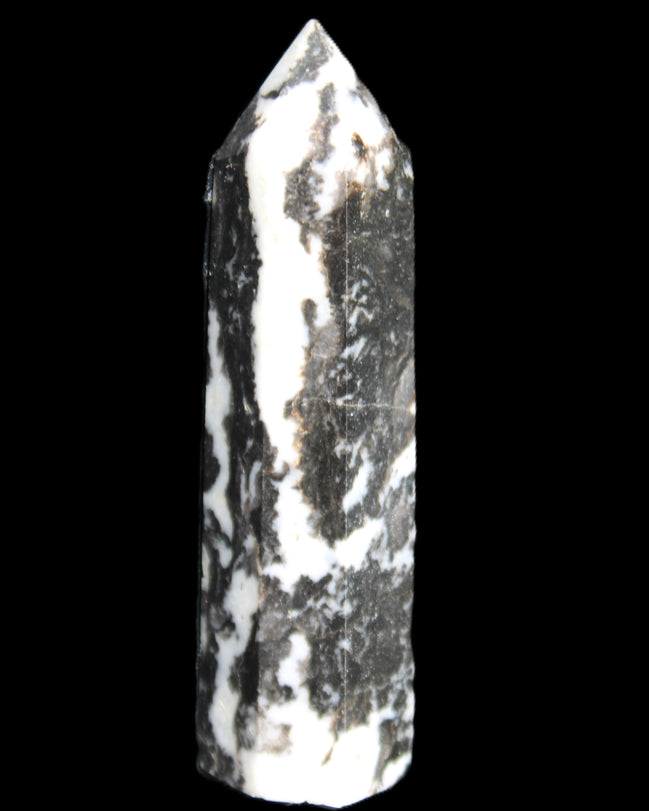 Zebra Stone wand 87mm 70g in sunlight - Rocks and Things Store