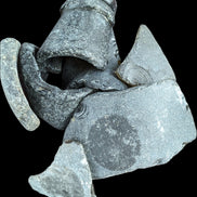 Thick old Glass from Reedy Creek, Eldorado 99g in sunlight - Rocks and Things Store