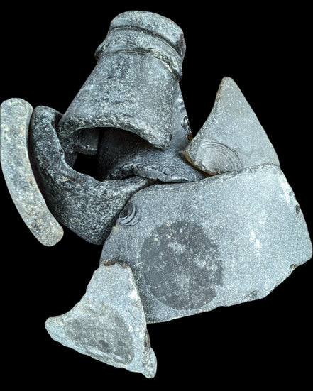 Thick old Glass from Reedy Creek, Eldorado 99g in sunlight - Rocks and Things Store