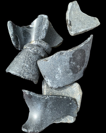 Thick old Glass from Reedy Creek, Eldorado 99g in sunlight - Rocks and Things Store