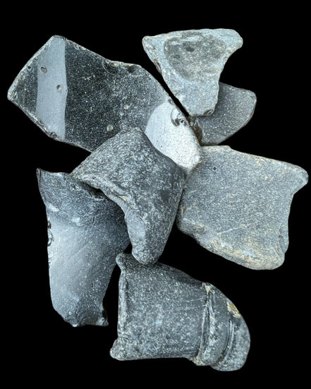 Thick old Glass from Reedy Creek, Eldorado 99g in sunlight - Rocks and Things Store