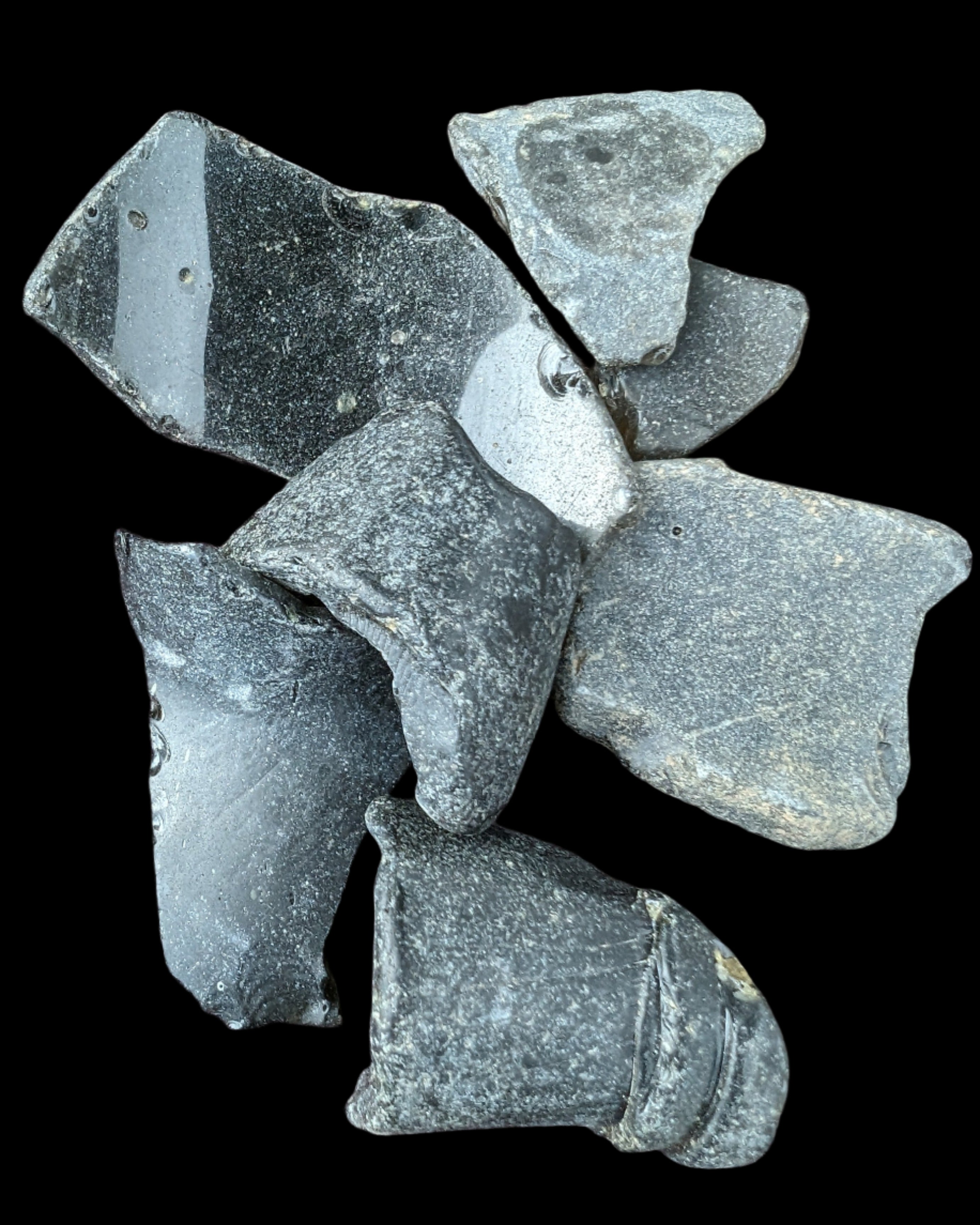 Thick old Glass from Reedy Creek, Eldorado 99g in sunlight - Rocks and Things Store