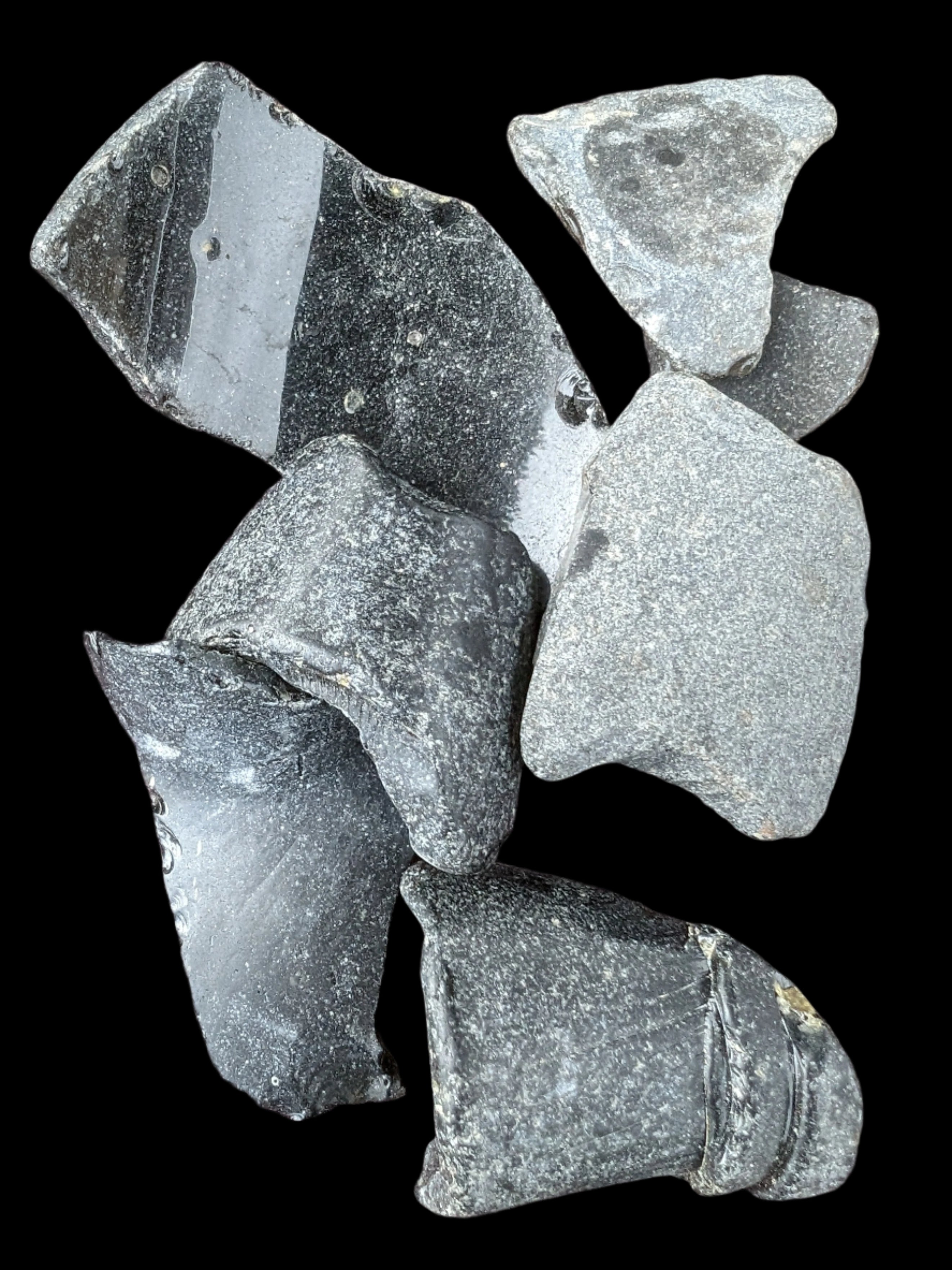 Thick old Glass from Reedy Creek, Eldorado 99g in sunlight - Rocks and Things Store