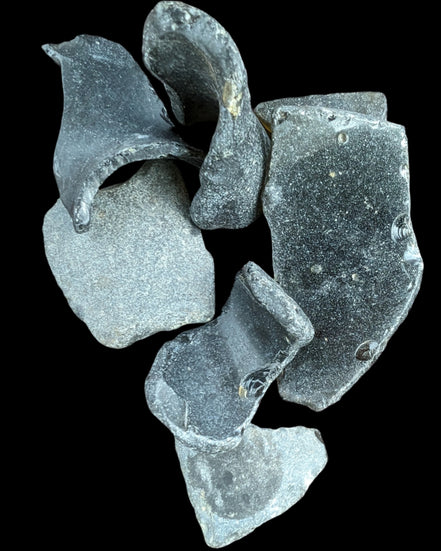 Thick old Glass from Reedy Creek, Eldorado 99g in sunlight - Rocks and Things Store