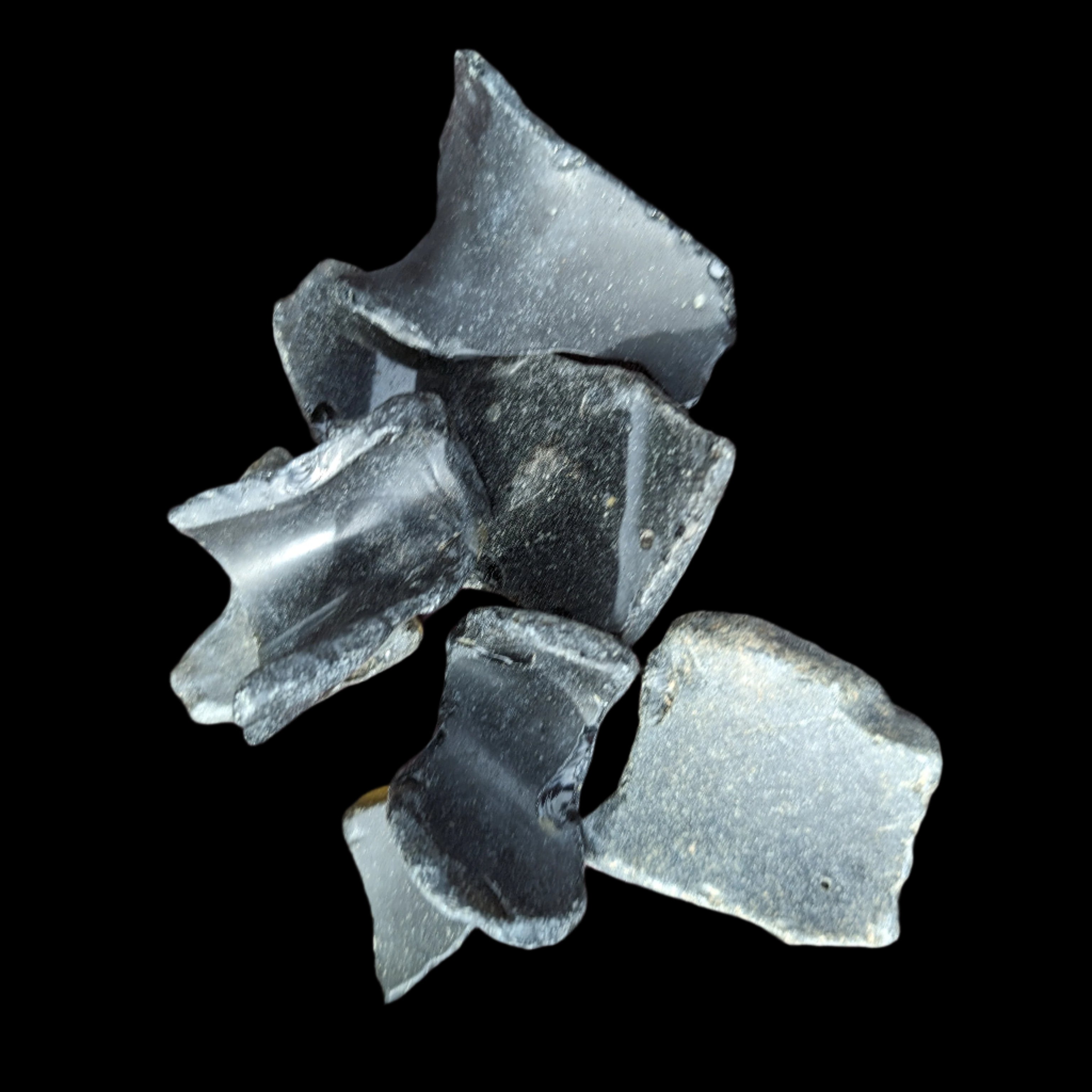Thick old Glass from Reedy Creek, Eldorado 99g in sunlight - Rocks and Things Store
