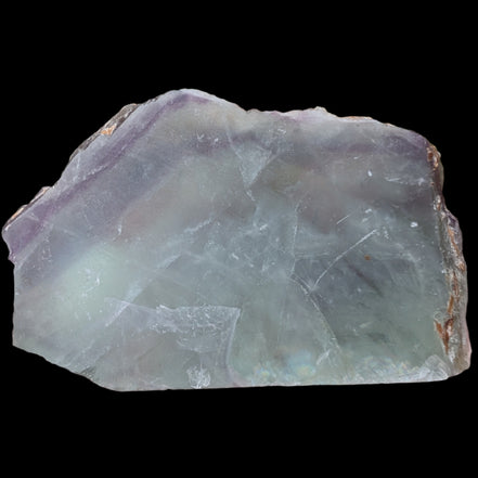Rainbow Fluorite slice 205g in sunlight - Rocks and Things Store