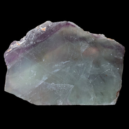 Rainbow Fluorite slice 205g in sunlight - Rocks and Things Store