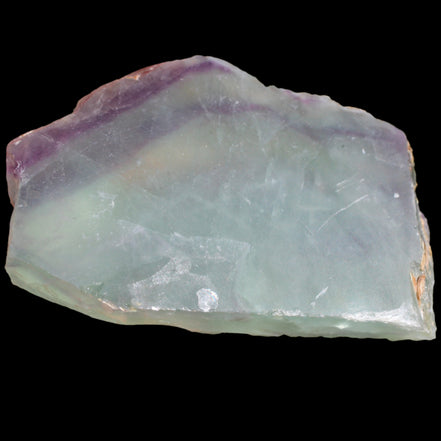 Rainbow Fluorite slice 205g in sunlight - Rocks and Things Store