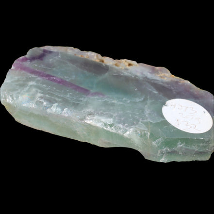 Rainbow Fluorite slice 205g in sunlight - Rocks and Things Store