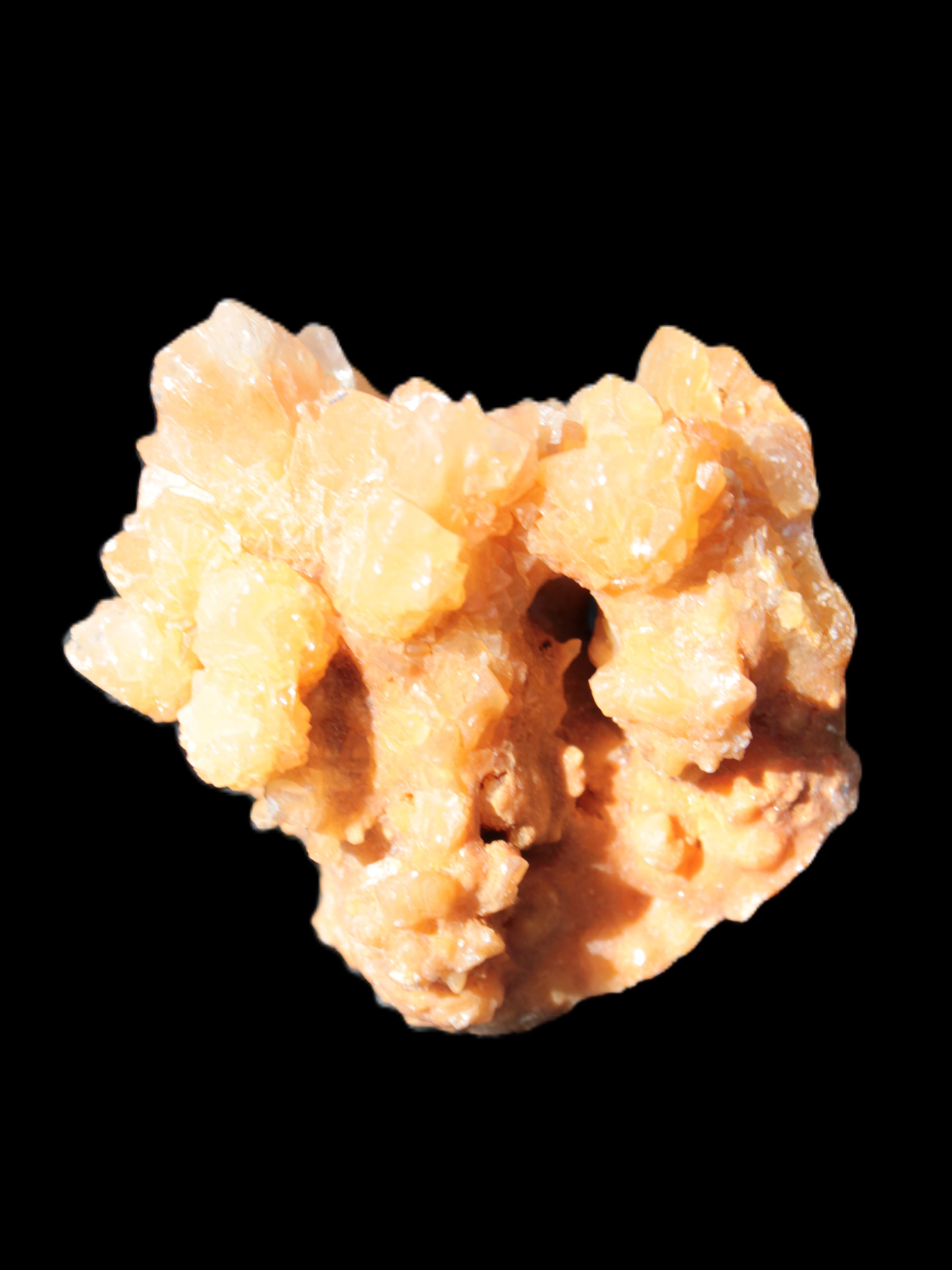 Orange Calcite cluster 45*50mm 68g Rocks and Things