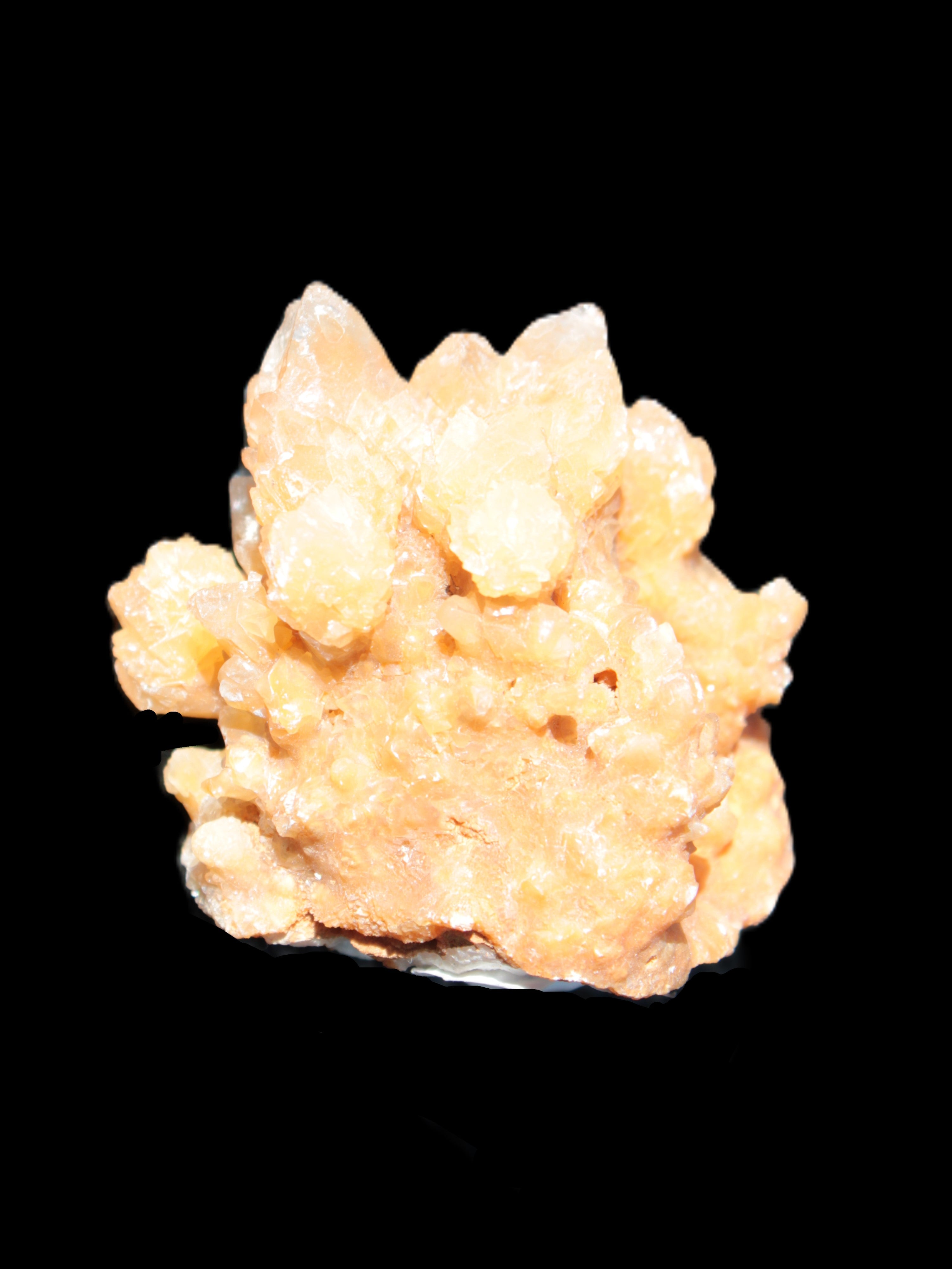 Orange Calcite cluster 45*50mm 68g Rocks and Things