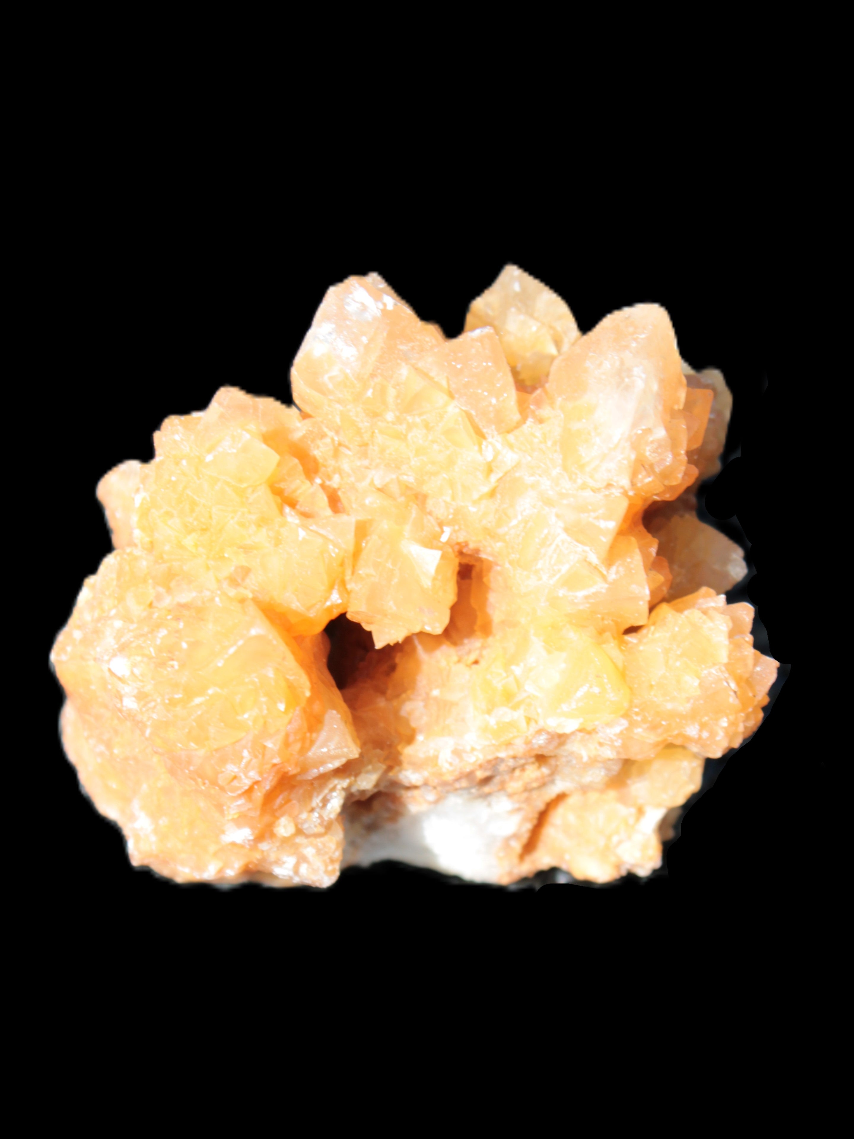 Orange Calcite cluster 45*50mm 68g Rocks and Things