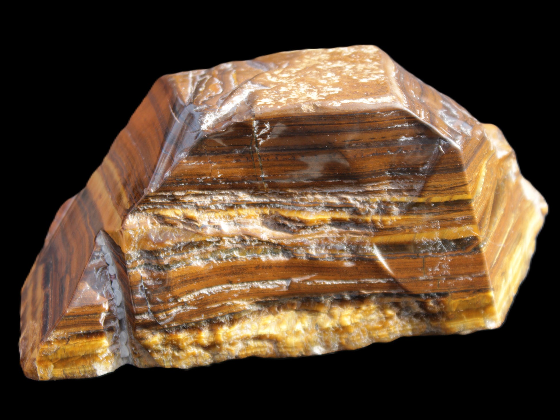 Large Golden Tigers Eye 126*45*54mm  598g Rocks and Things Store