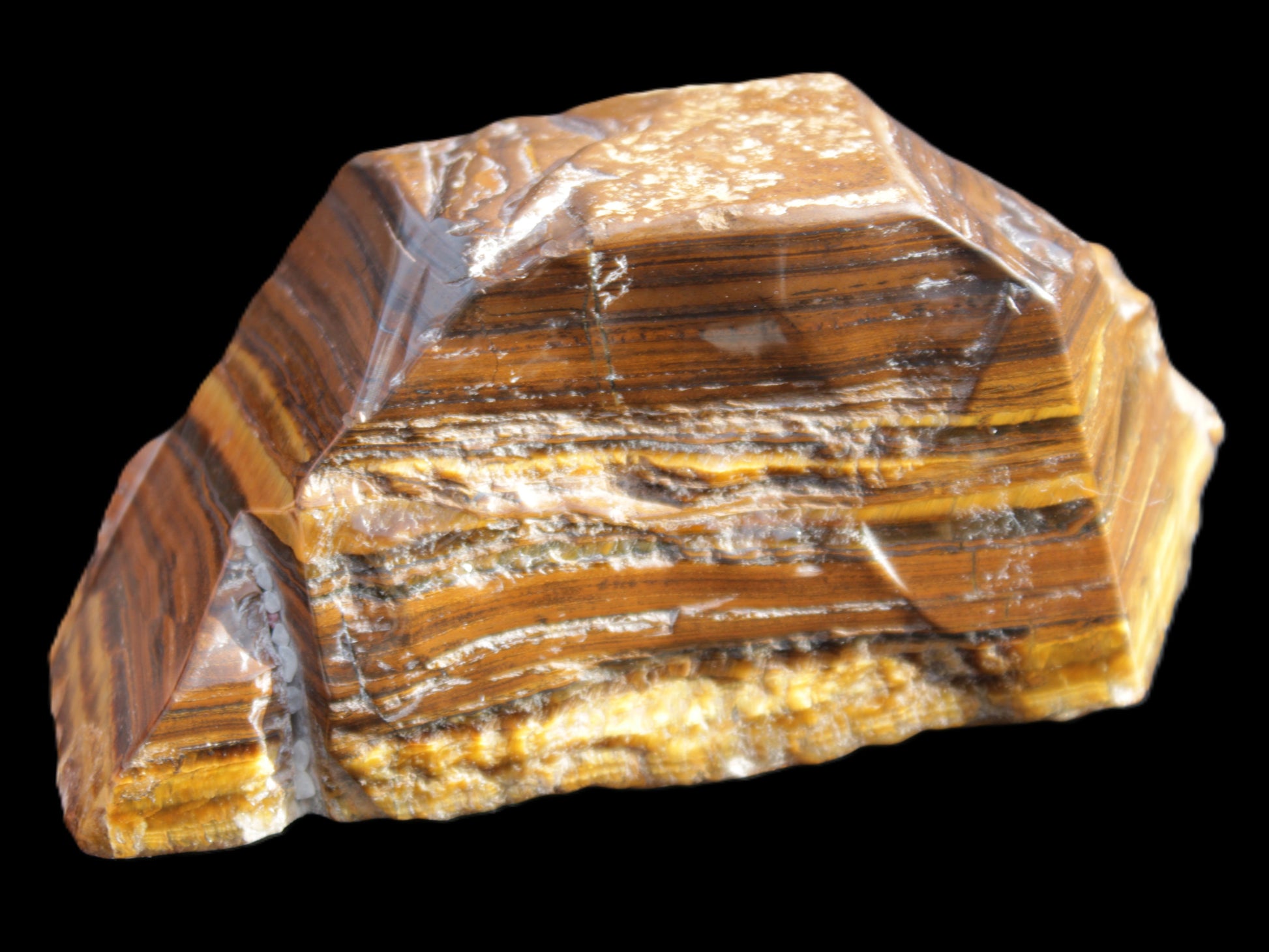 Large Golden Tigers Eye 126*45*54mm  598g Rocks and Things Store