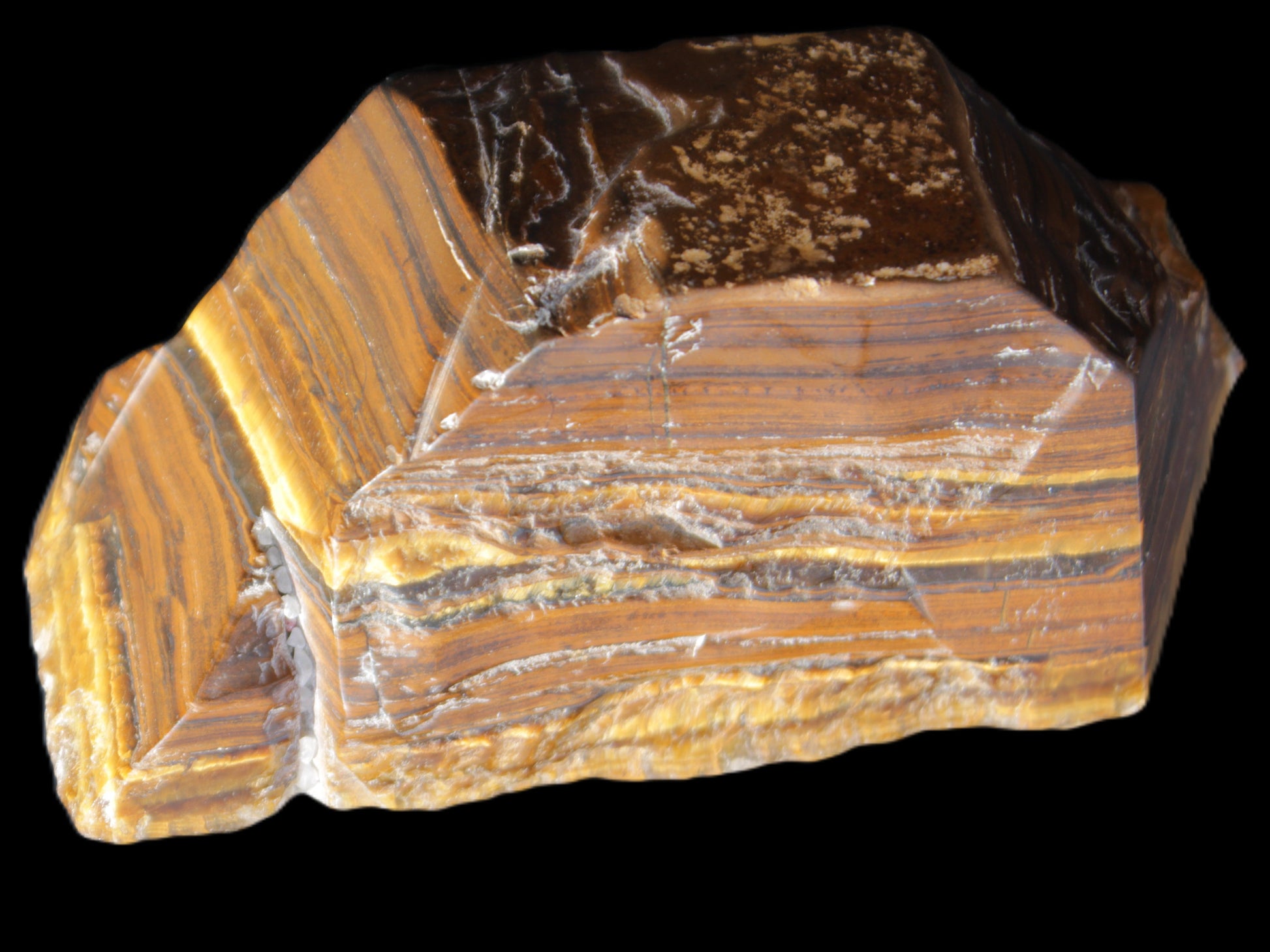 Large Golden Tigers Eye 126*45*54mm  598g Rocks and Things Store