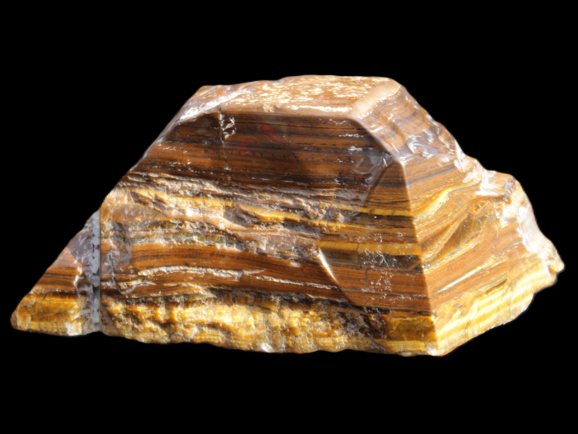 Large Golden Tigers Eye 126*45*54mm  598g Rocks and Things Store