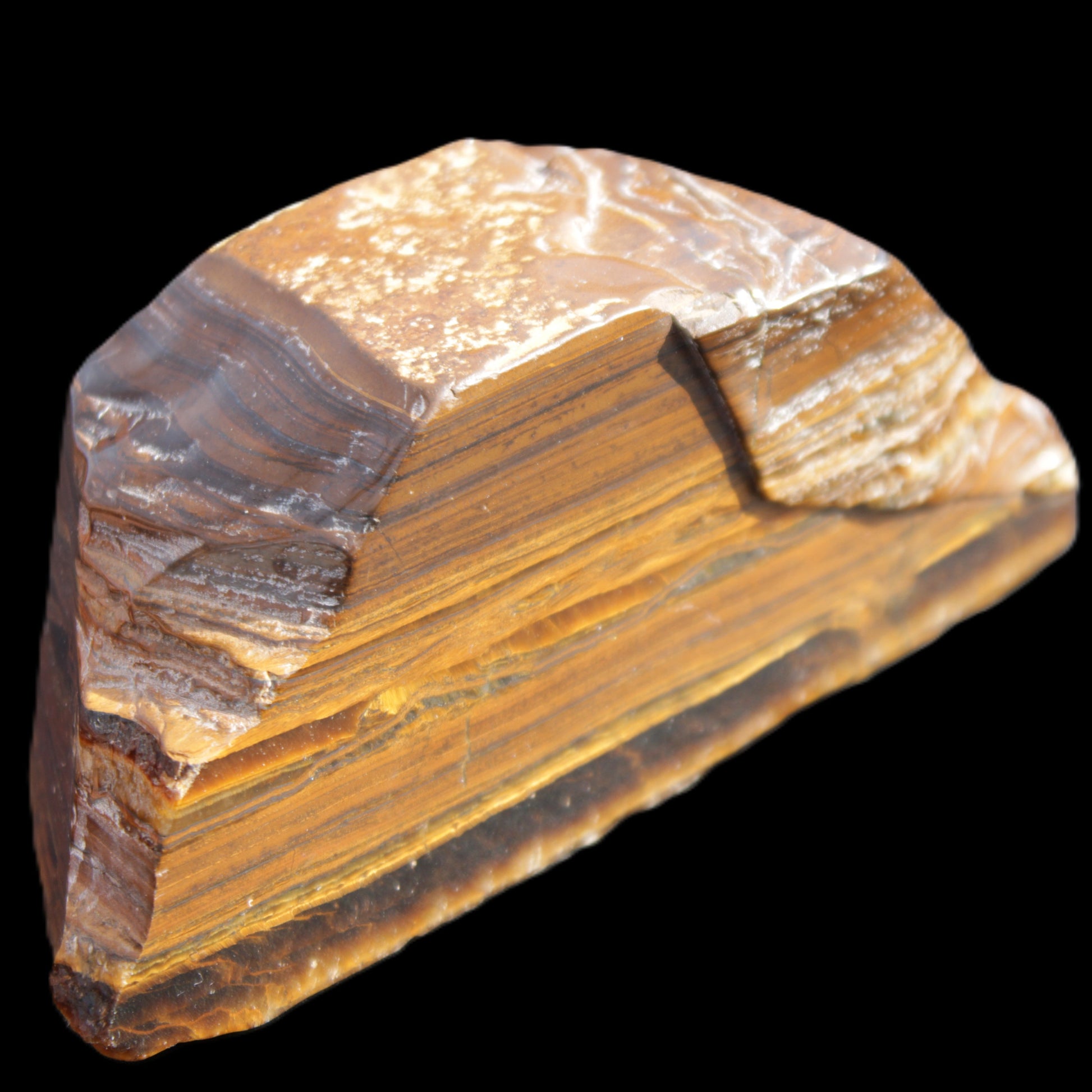 Large Golden Tigers Eye 126*45*54mm  598g Rocks and Things Store