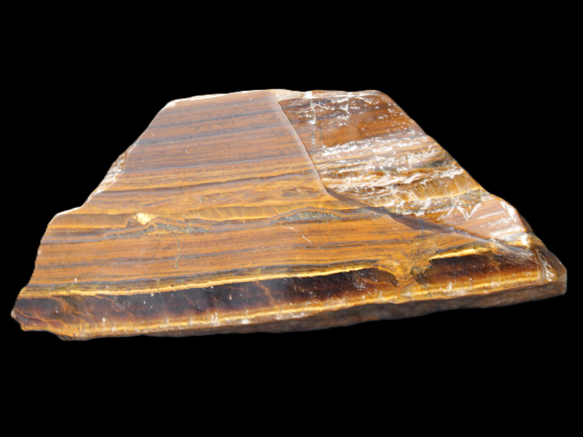 Large Golden Tigers Eye 126*45*54mm  598g Rocks and Things Store