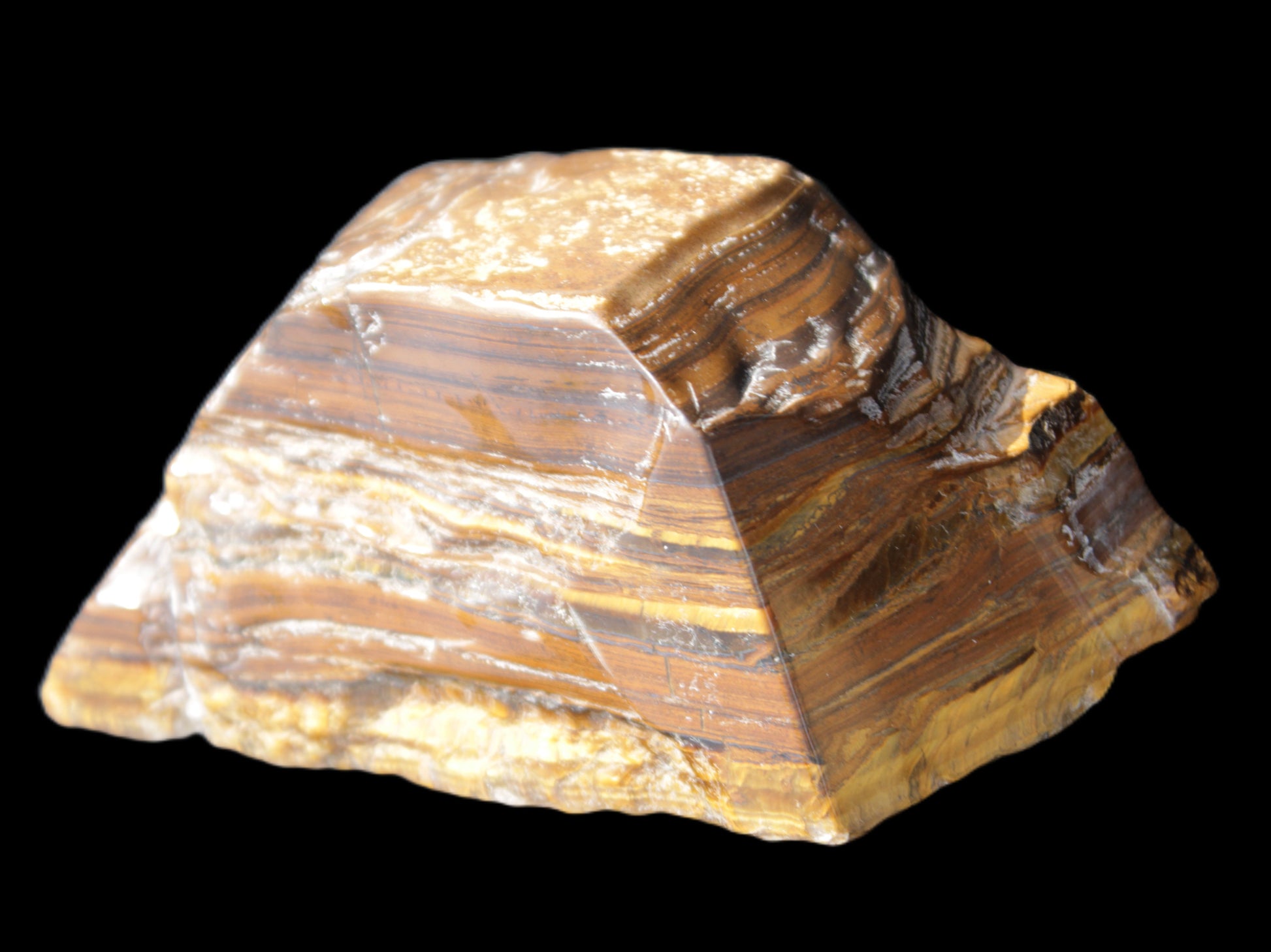Large Golden Tigers Eye 126*45*54mm  598g Rocks and Things Store