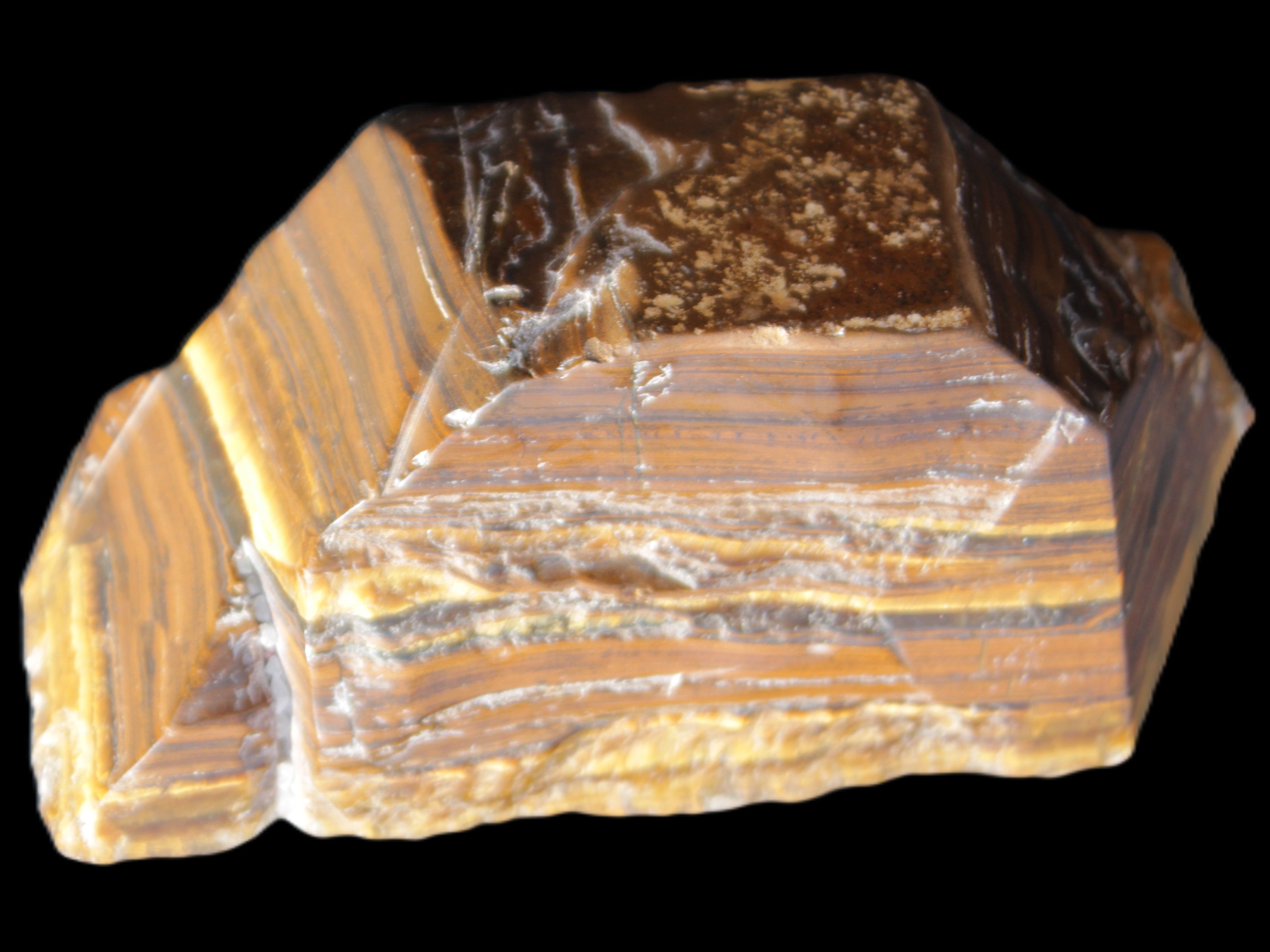 Large Golden Tigers Eye 126*45*54mm  598g Rocks and Things Store