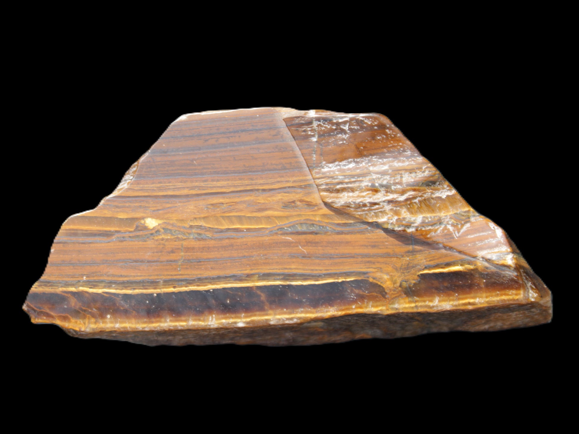 Large Golden Tigers Eye 126*45*54mm  598g Rocks and Things Store