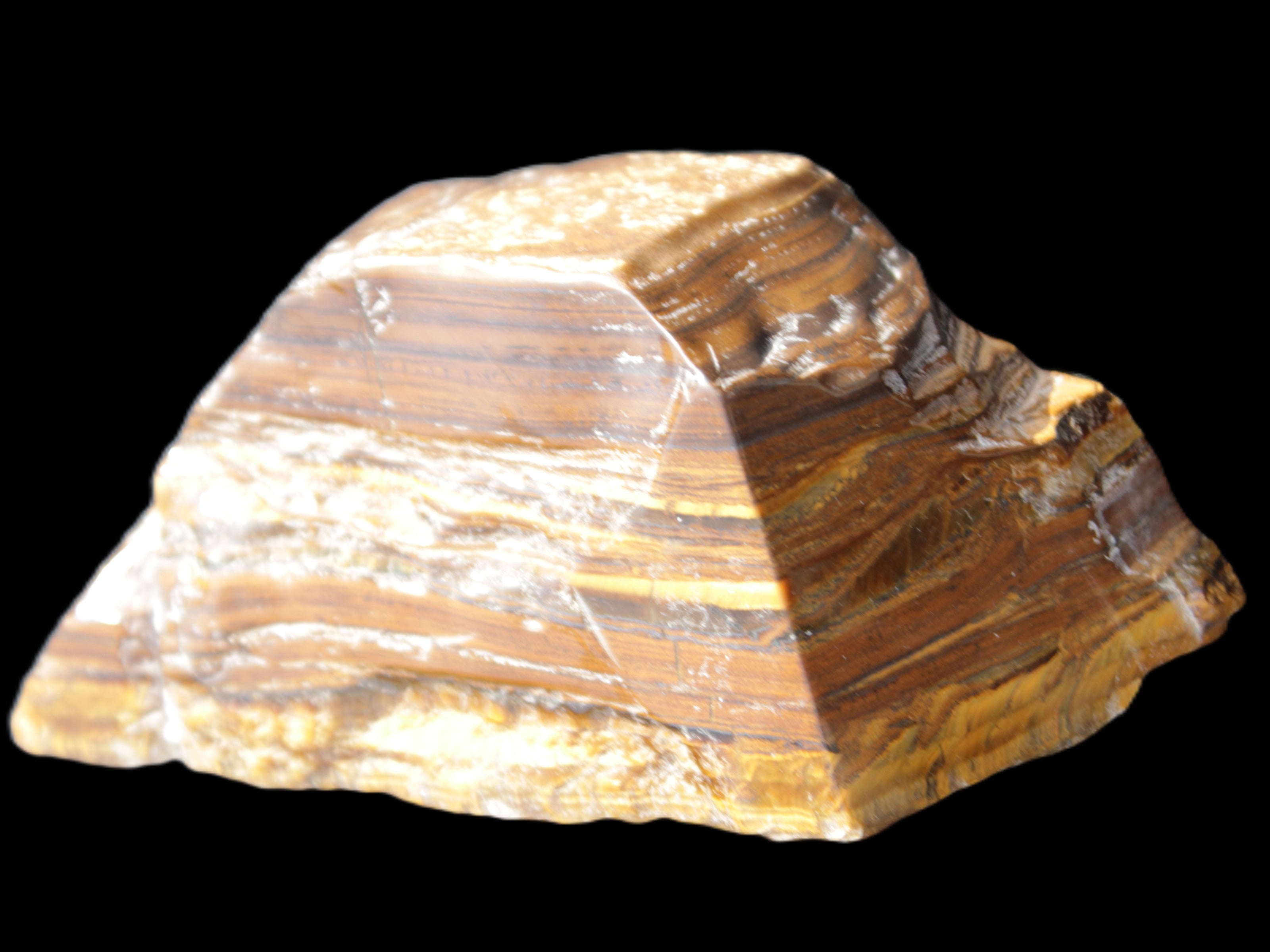 Large Golden Tigers Eye 126*45*54mm  598g Rocks and Things Store