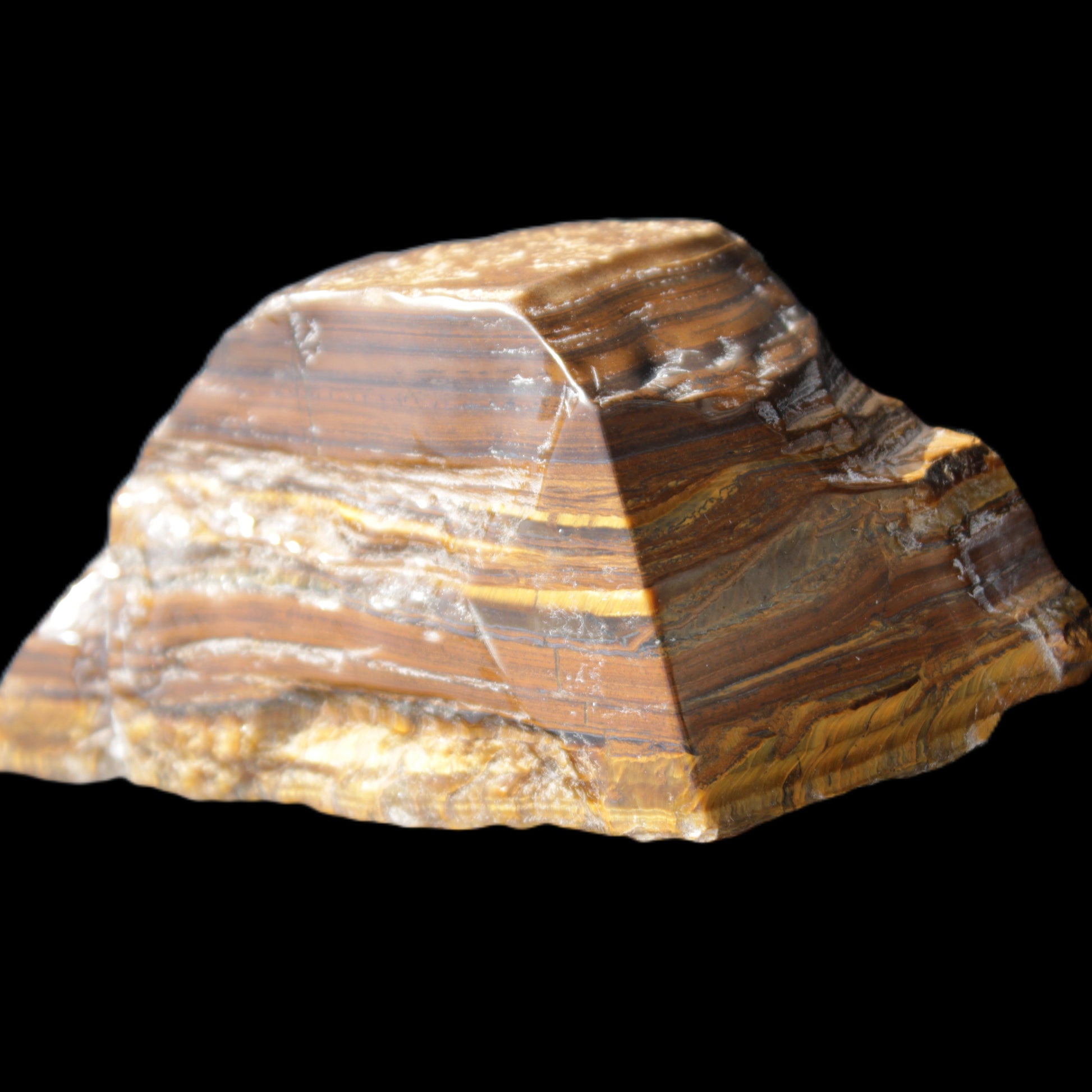 Large Golden Tigers Eye 126*45*54mm  598g Rocks and Things Store