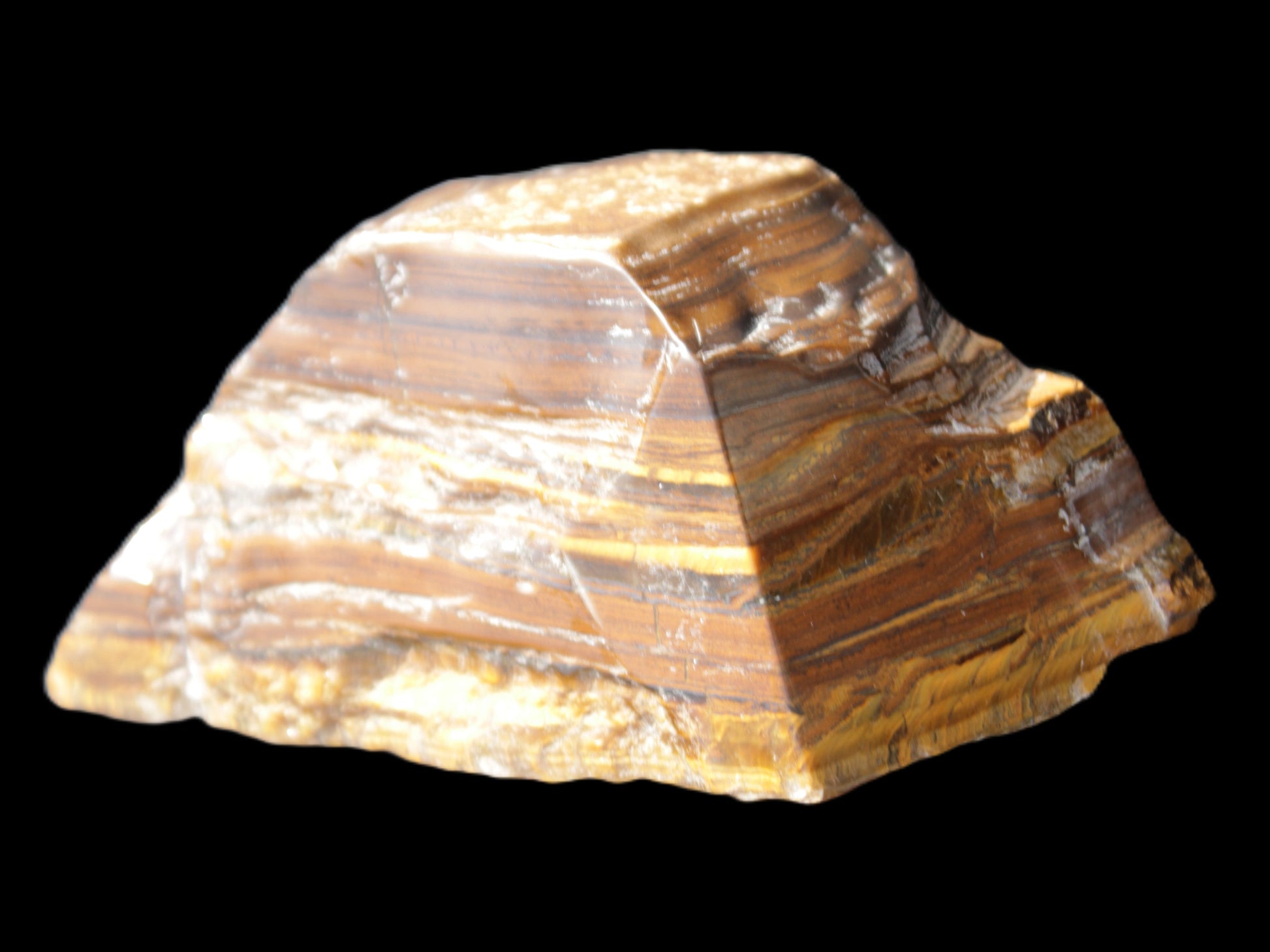 Large Golden Tigers Eye 126*45*54mm  598g Rocks and Things Store