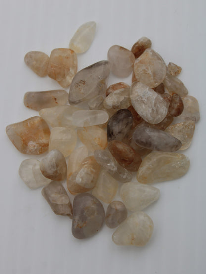 Britannia Creek tiny mixed polished crystals 30g Rocks and Things