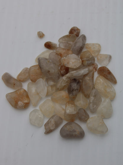 Britannia Creek tiny mixed polished crystals 30g Rocks and Things