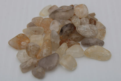 Britannia Creek tiny mixed polished crystals 30g Rocks and Things