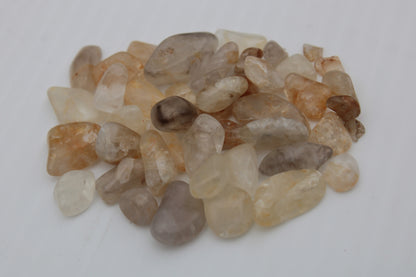 Britannia Creek tiny mixed polished crystals 30g Rocks and Things