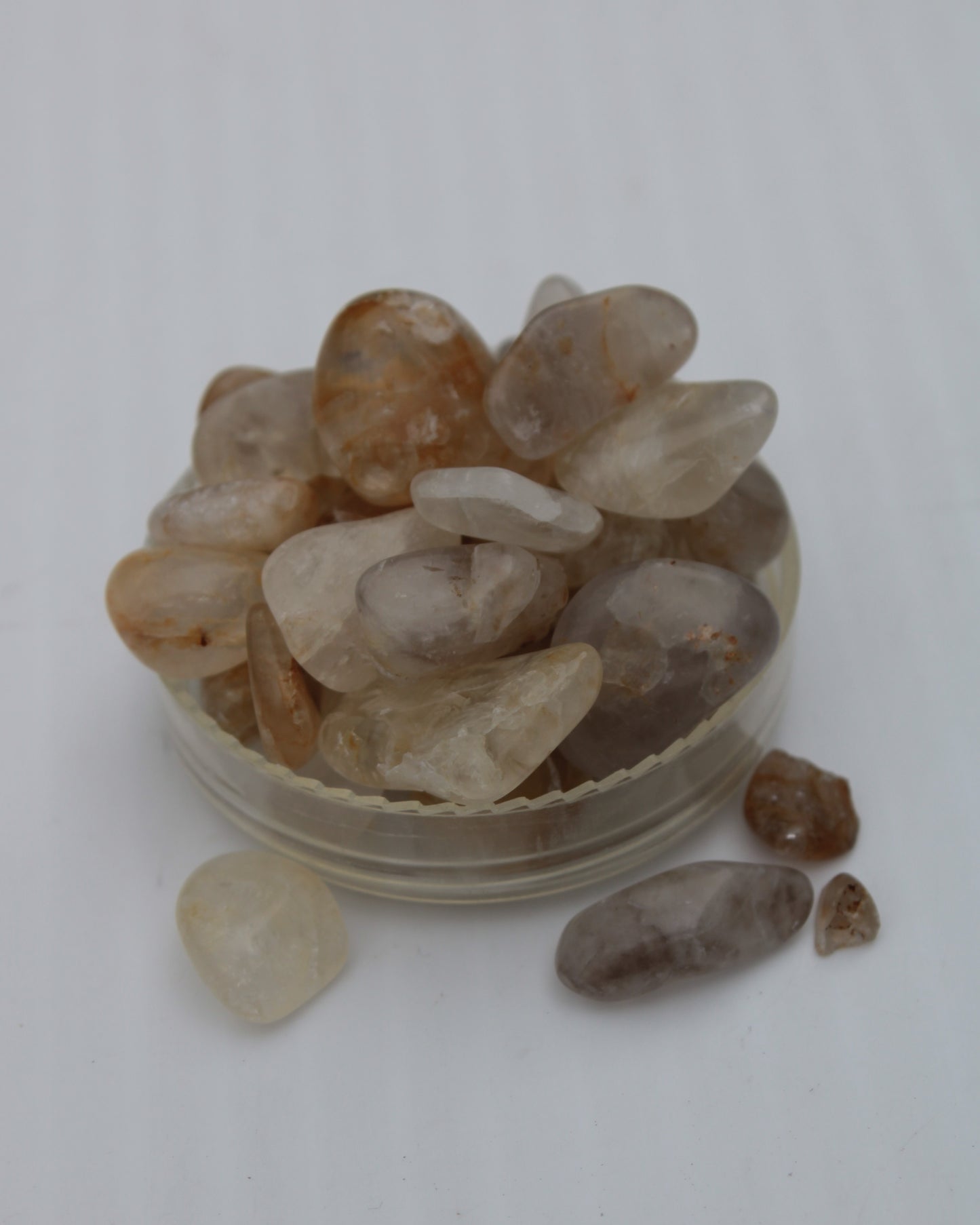 Britannia Creek tiny mixed polished crystals 30g Rocks and Things