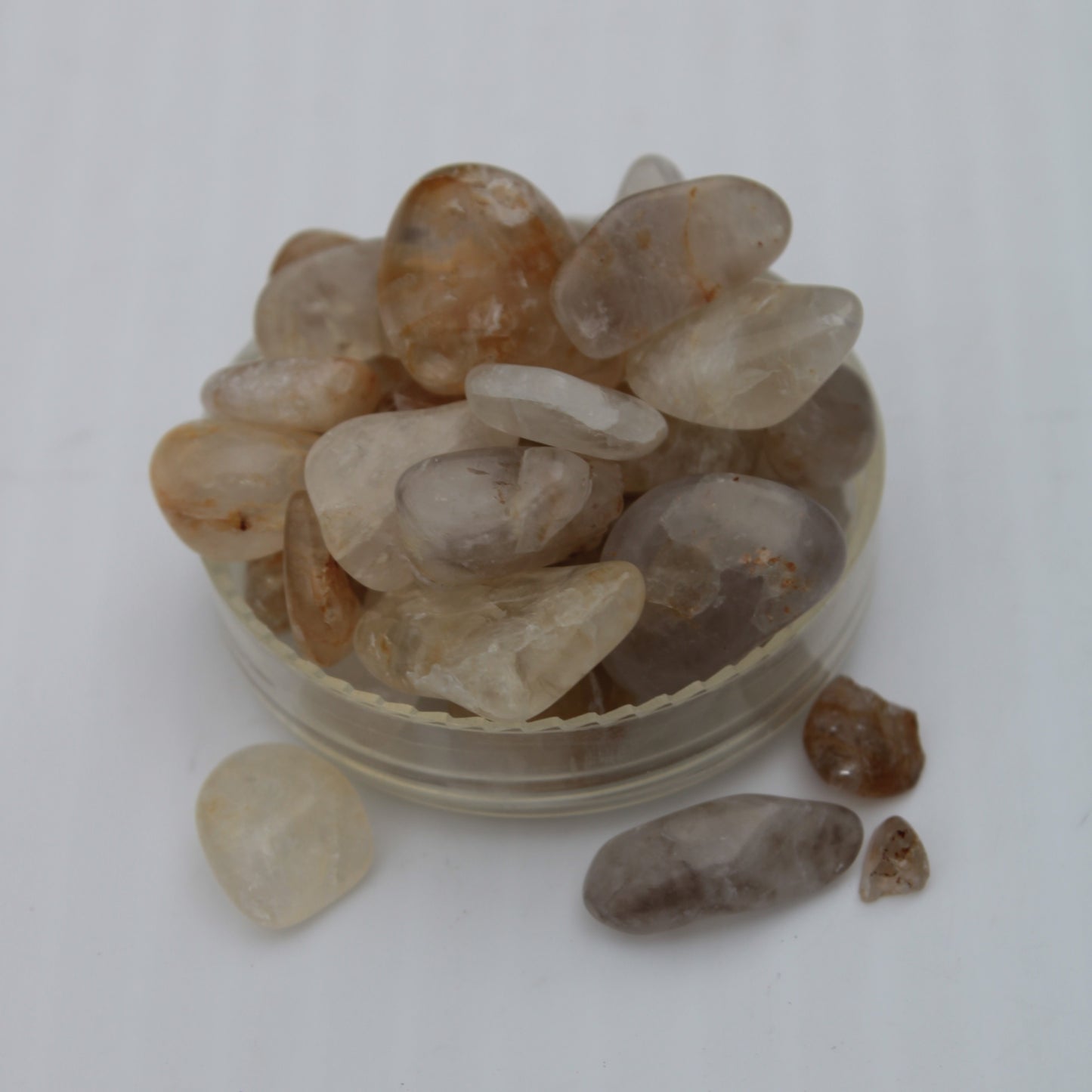 Britannia Creek tiny mixed polished crystals 30g Rocks and Things