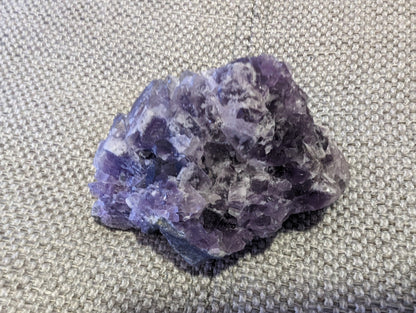 Purple octahedral Fluorite 244g