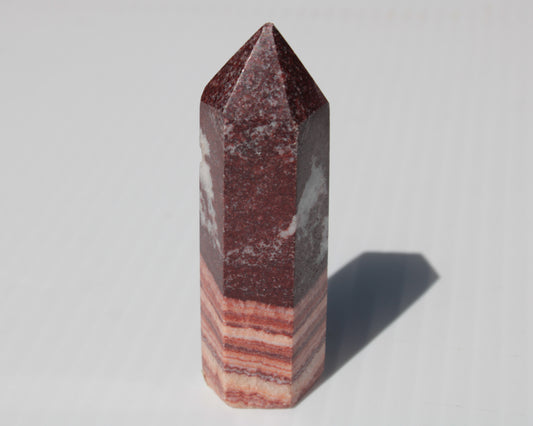 Rhodochrosite wand 59.8g Rocks and Things