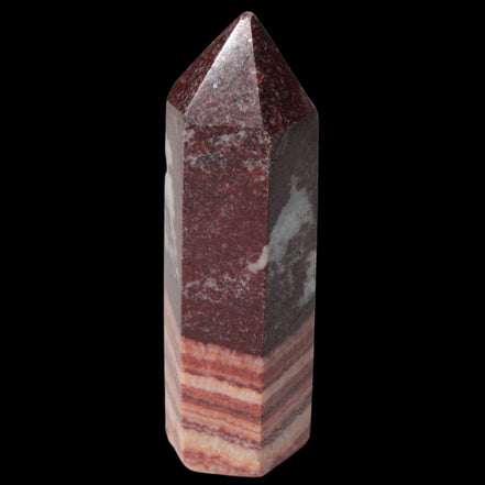 Rhodochrosite wand 59.8g in sunlight -Rocks and Things Store